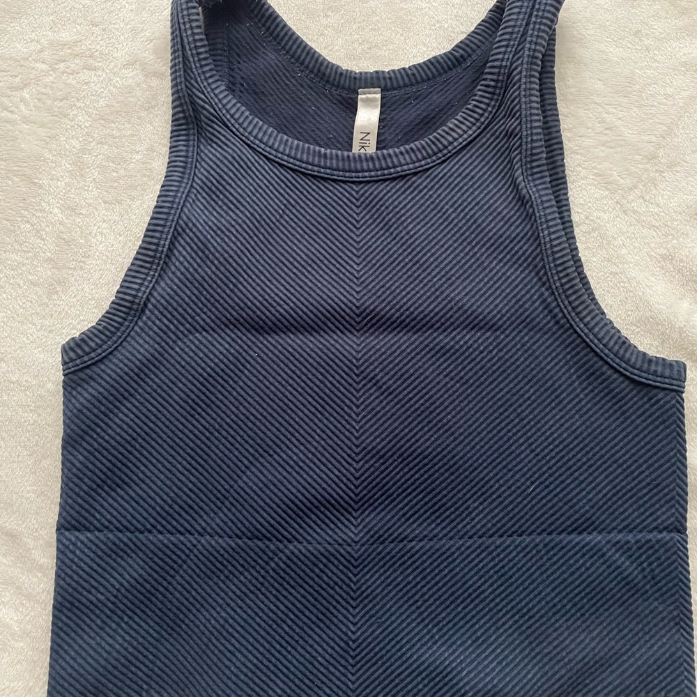 Navy Blue Tank Top
